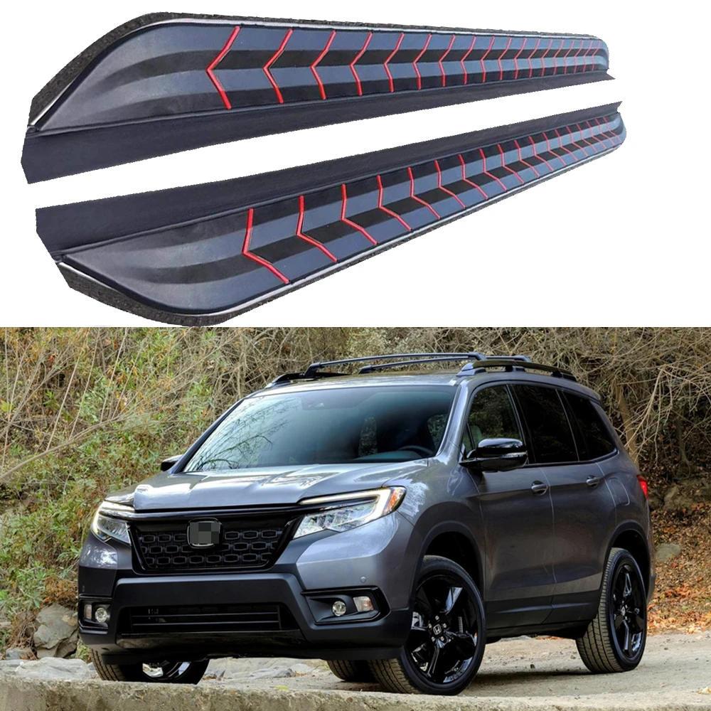 

Боковая подножка для Honda Passport 2017, 2018, 2019, 2020, 2021, 2022, 2023, 2024, подножка Nerf, бруски, лестницы, Алюминиевая педаль, 2 шт.