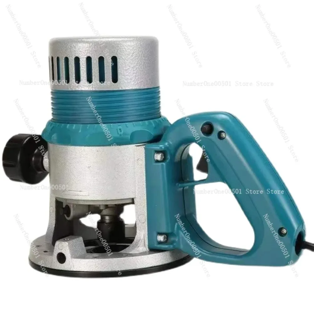 High Power Wood Router Inverted Trimming Machine Woodworking Engraving Grooving Hole Tenon Cutting Milling Power Tool
