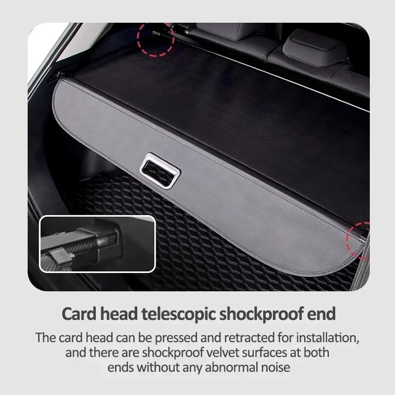 Car Trunk Cargo Cover for Nissan Qashqai J10 10 Dualis 2006~2013 2012 2010 2008 Accessorie Retractable Luggage Storage Partition