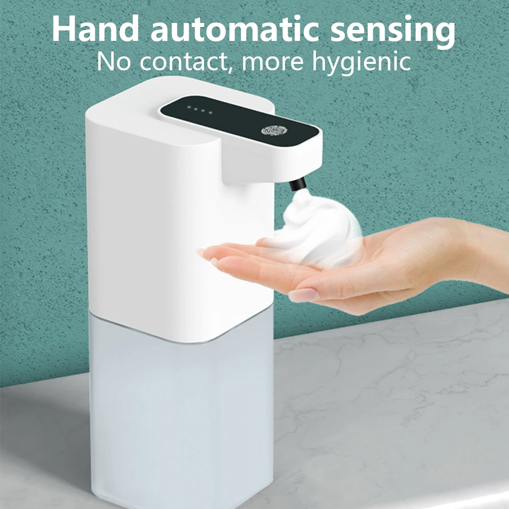 Automatic Dispenser Smart Touchless Sprayer Infrared Induction Container for Kitchen Toilet, Gel Type