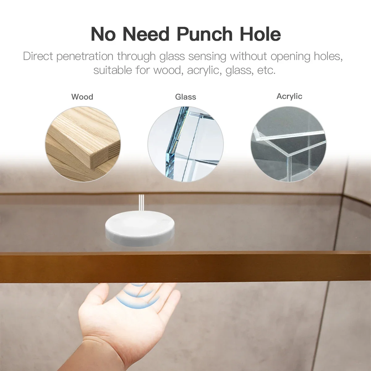 10M 24V COB Strip Light 320LEDs/M With Dimmable Touch Sensor & Hand Sweep Sensor Switch DIY Cuttable For Kitchen Corridor Stairs