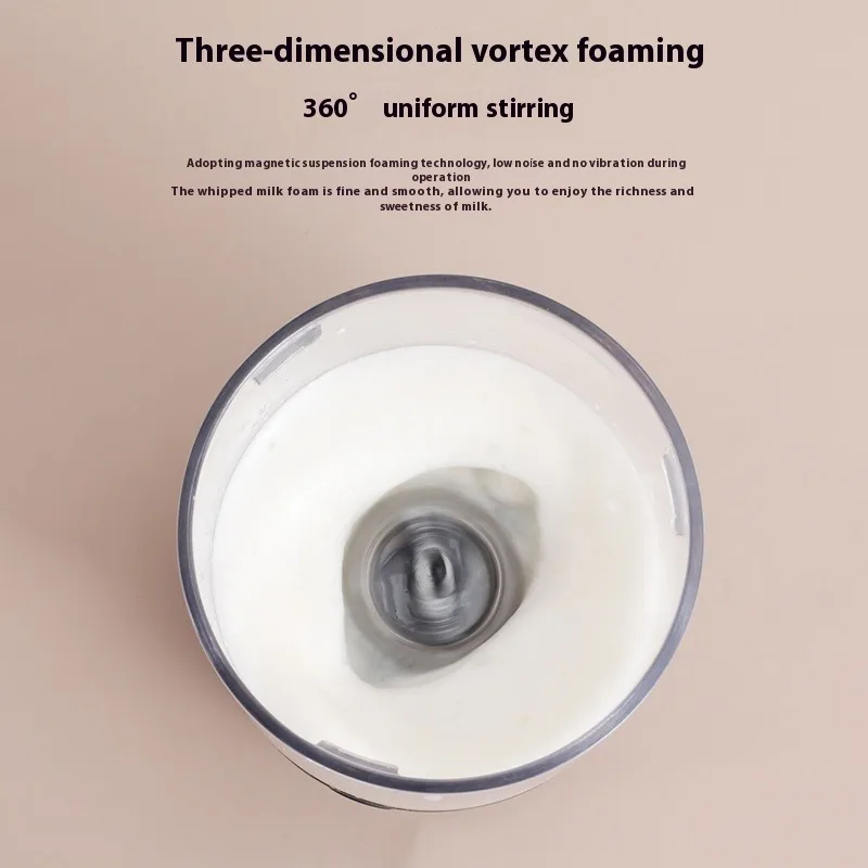 صغيرة محمولة للسفر في الهواء الطلق المنزل كامل التلقائي الحليب Frother الكهربائية مزبد رغوة الشوكولاته خلاط القهوة آلة مزبد