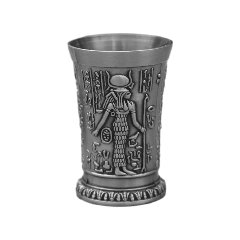 Ancient Drinkware Metal Vintage Egyptian Glass Egypt Wine Cup Wine Goblet Cup Dropshipping