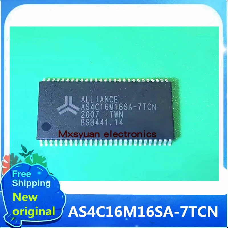 5 uds ~ 20 uds/lote 100% Original AS4C16M16SA-7TCN AS4C16M16SA-7TCNTR TSOP54 100% nuevo y genuino