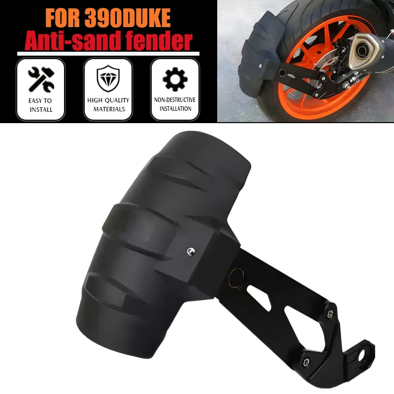 

NEW Motorcycle Accessories Rear Fender Mudguard Wheel Hugger Splash Guard CNC Bracket For DUKE 390 DUKE 250 2024