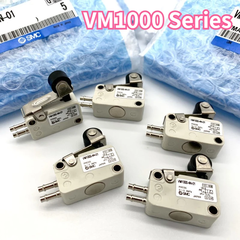 VM1000 -4NU 4N-00 01 02 08 32R 32G 32B SMC type Micro Mechanical Valve VM VM1000 Series