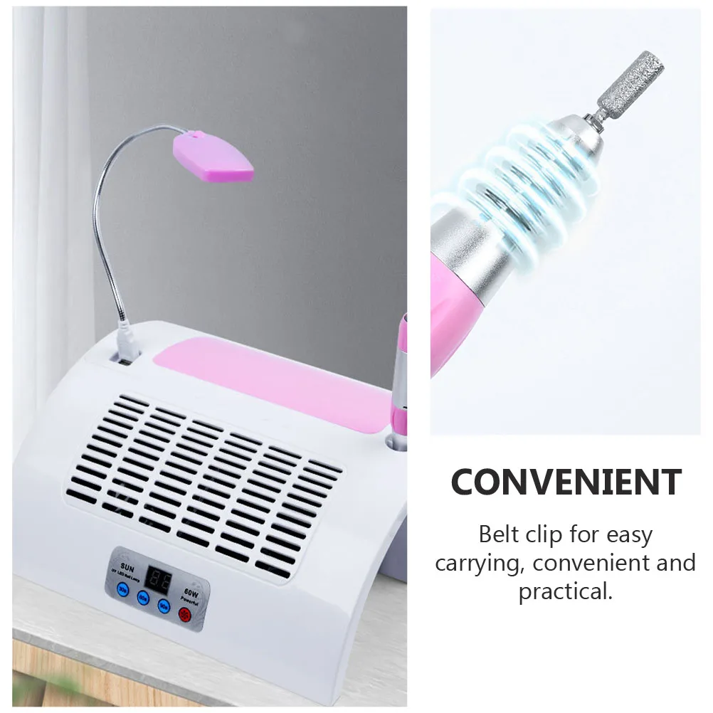 

1Set Nail Polishing Machine High Speed Electric Nail Grinding Tool Professional Manicure Polishing Kit Portable Manicure