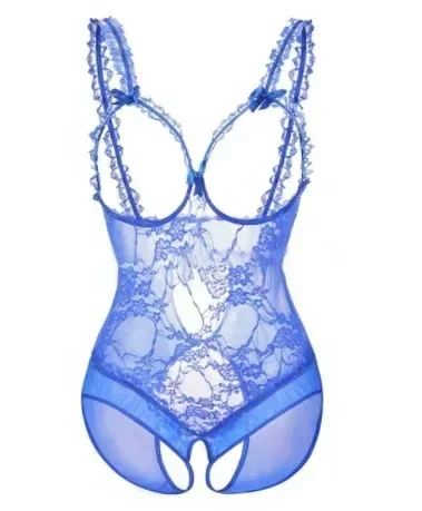 

Горячее эротическое белье, сексуальное кружевное боди с открытой промежностью, прозрачный открытый бюстгальтер, нижнее белье для секса, прозрачный костюм с вырезами для женщин