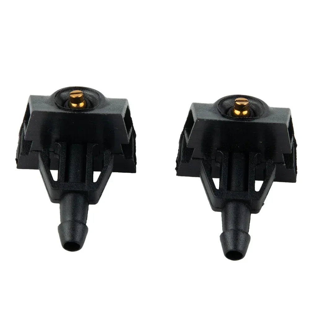 

Windshield Washer Nozzles 1 Hole Brass Auto Accessories Black New Plastic Metal Car Windscreen Wiper For Nissan TIIDA