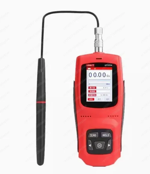 

UT335C Permanent Magnet Gauss Meter Handheld Digital Tesla Meter Magnetic Flux Meter Surface Magnetic Field 1% Accuracy