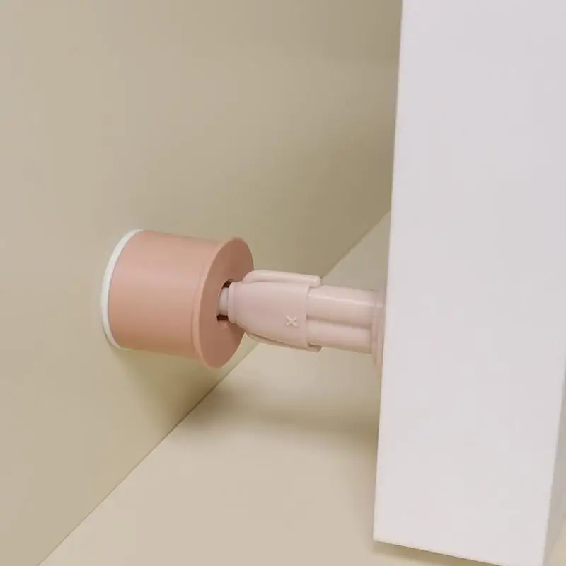 

Without Drilling Silicone Door Stoppers Soft and Sturdy for Home Safety N2UD
