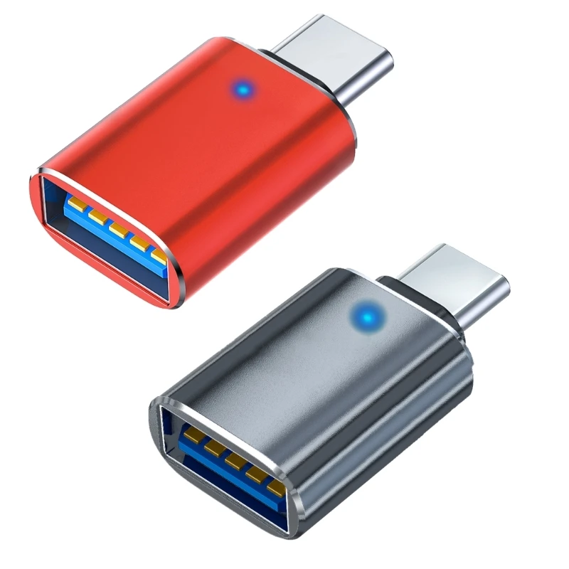 USB C أنثى إلى USB ذكر محول Ctype إلى USB3.0 مهايئ شاحن للهاتف انخفاض الشحن