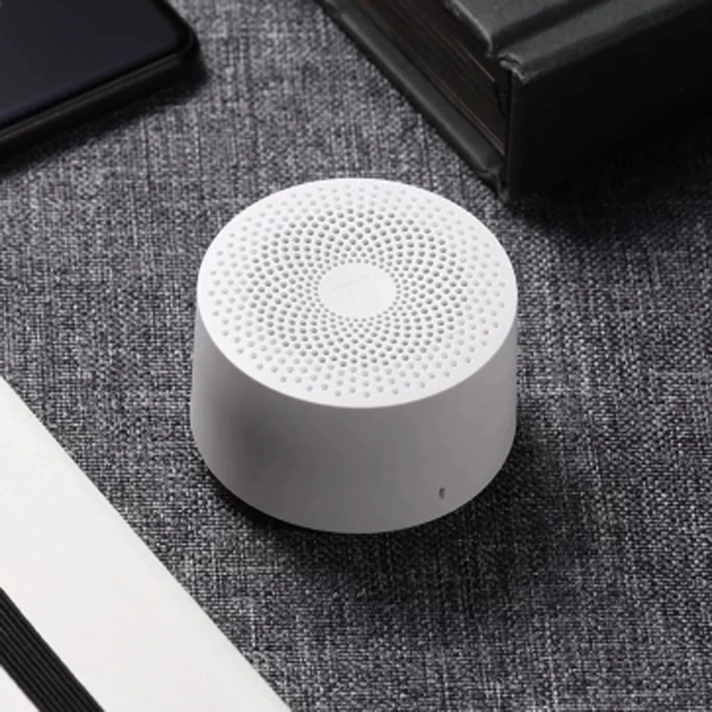 Bluetooth-Колонка Xiaomi Mijia AI, Беспроводная портативная мини-колонка, стерео, бас, управление с ии, с микрофоном, HD качество, звонки, для приложения xiaoai