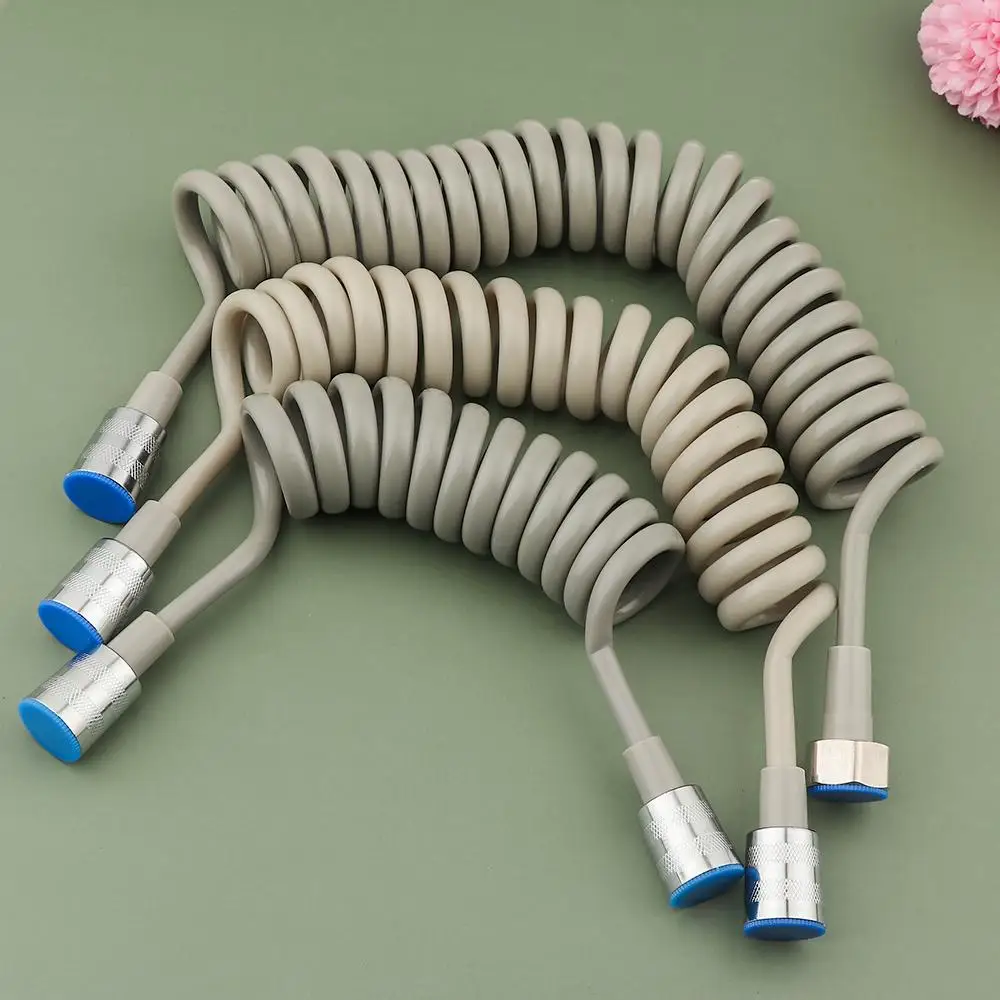 1.5/2/3meter Flexible Anti-wrap Telephone Line Style Bath Sprayer Connect Pipe Spring Shower Hose Toilet Bidet Water Plumbing