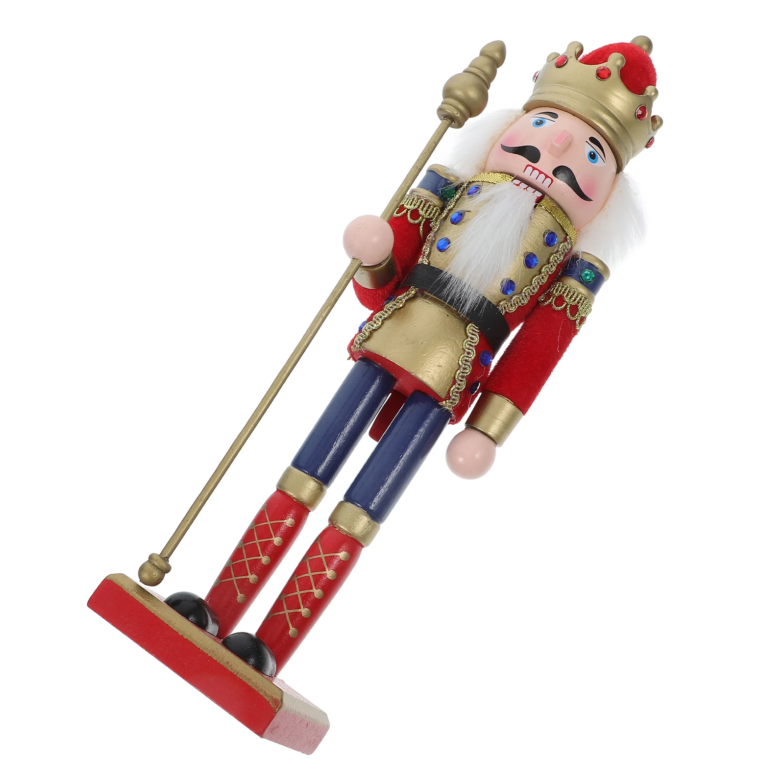Nutcracker Ornament Holiday Decor Decoration Statuette Harvest Thanksgiving King
