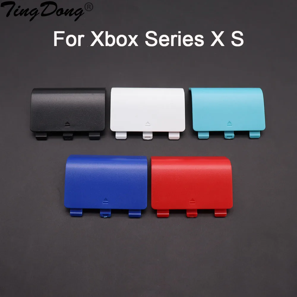 Für Xbox Series X S Wireless Controller Kunststoff-Batteriefachdeckel Rückgehäuse Ersatzgehäuse Abdeckung