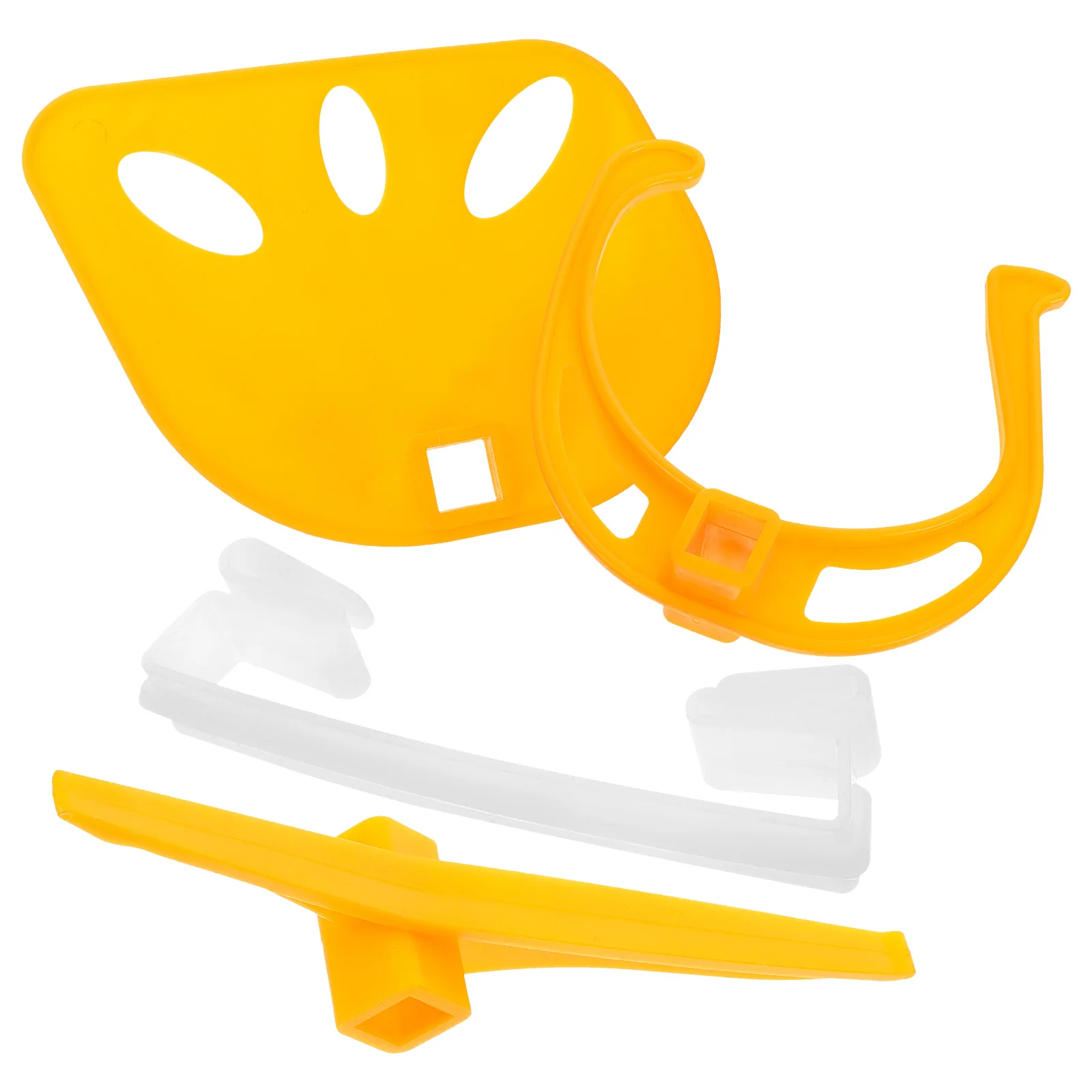 

Picker Accessories 1 2 3 4 Set Yellow Plastic Chicken Holder Collect Machine Parts Egg Collection Farm Poultry Efficient Gather