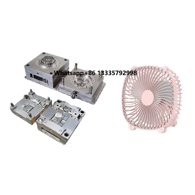 

New Desktop Hanging Energy-saving Small USB Night Light Household Plastic Electric Fan Injection Mold