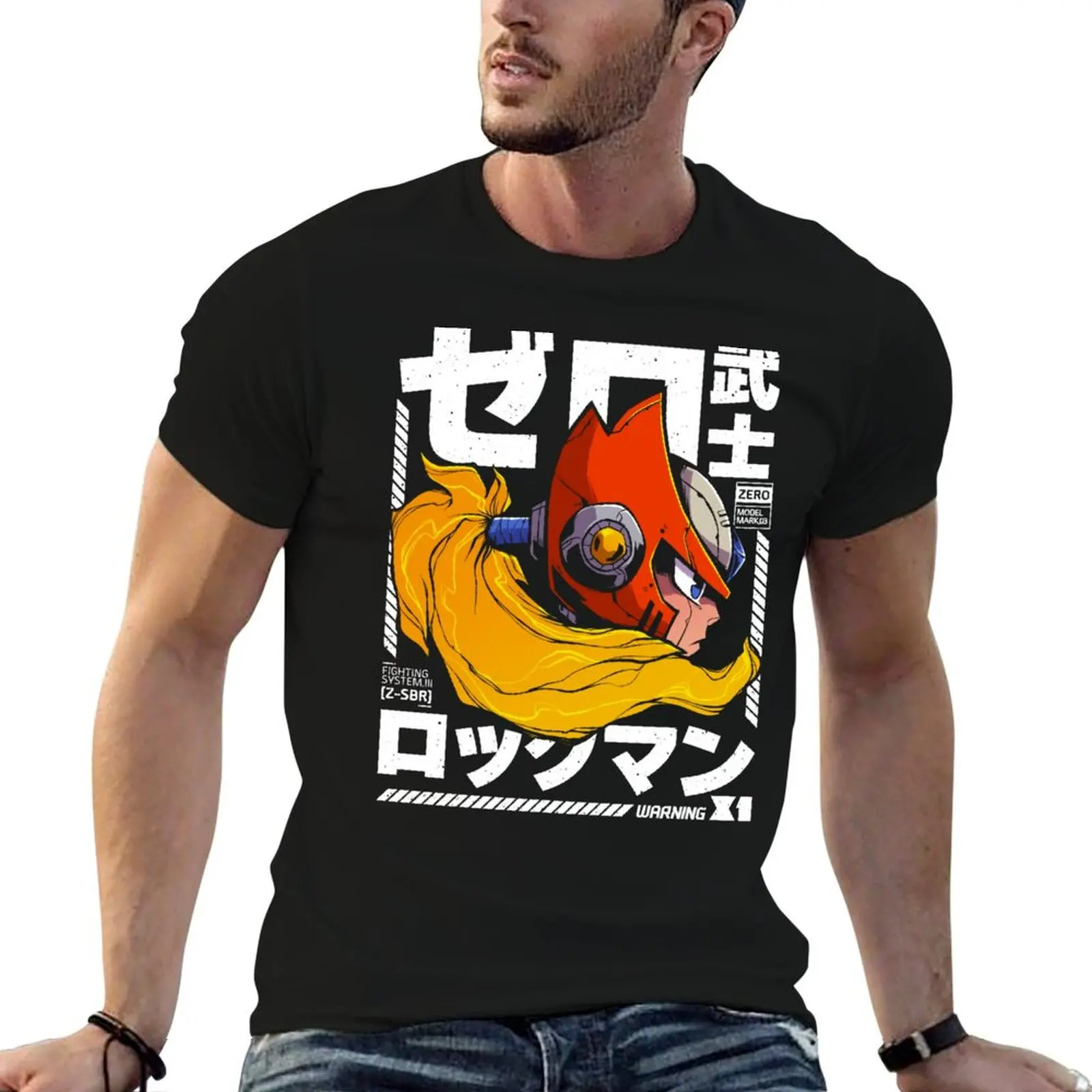 

Megaman Zero Art T-Shirt cheap stuff Aesthetic clothing custom t shirt tees men t shirt