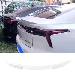 Black Spoiler for Bestune B70 Tail Fin Carbon Painting 2021 To 2023 Sedan Rear Wing Accessories