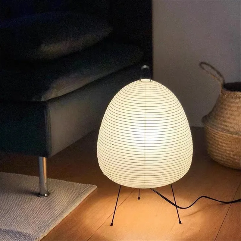 Noguchi floor lamp Design japanese rice paper lamp Bedroom Desktop Decoration Bedside Lamp Living Room lounge standing light