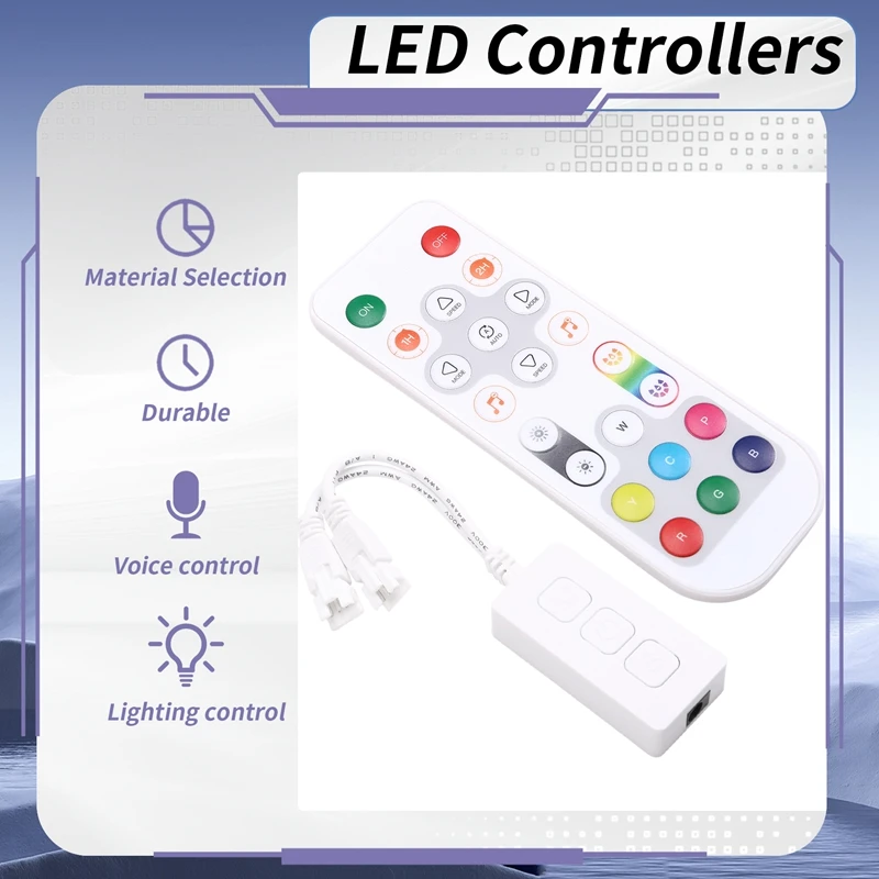 SCLS Smart LED Controller RGB RGBW Iot, Compatible For Alexa Home, Wifi Bluetooth Remote, SP543E SP548E SP549E, 5V-24V