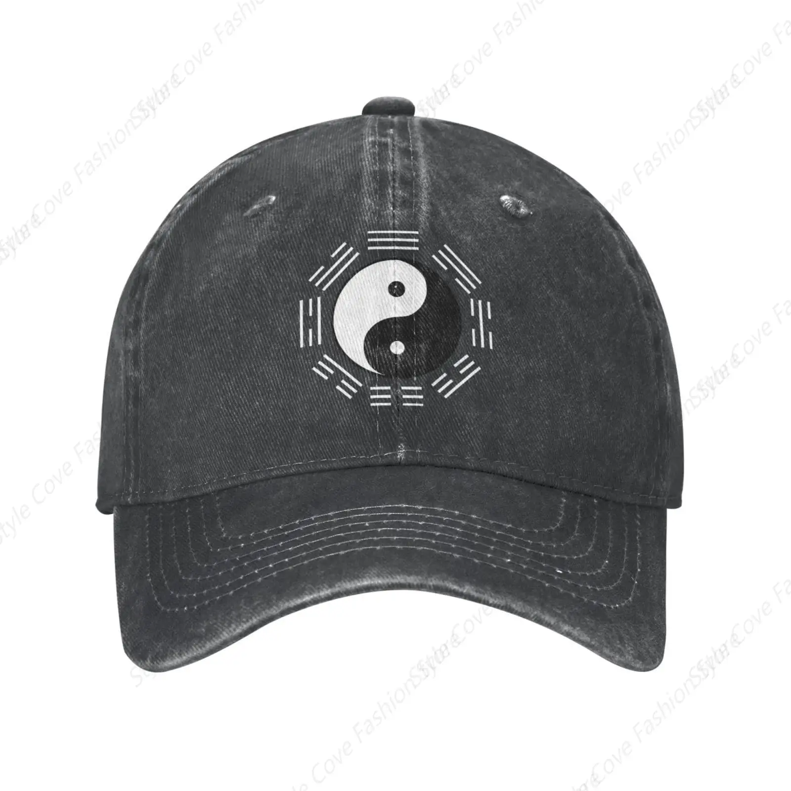 Adult Vintage Trucker Dad Hat Tai Chi Yin Yang Zen Taoism Baseball Cap Cowboy Hat Adjustable Washed truck Hat Classic Hat