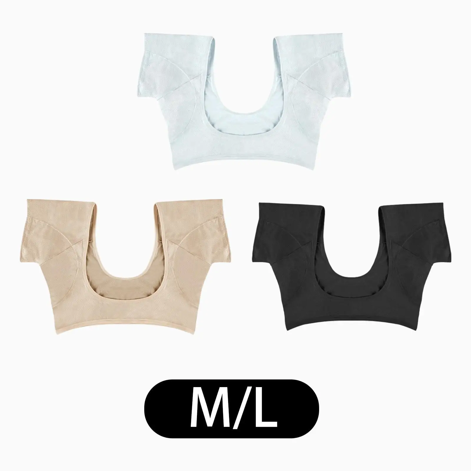 سترة عرق تحت الإبط للنساء، قميص مقاوم للعرق وممتص للعرق وقابل للغسل #2