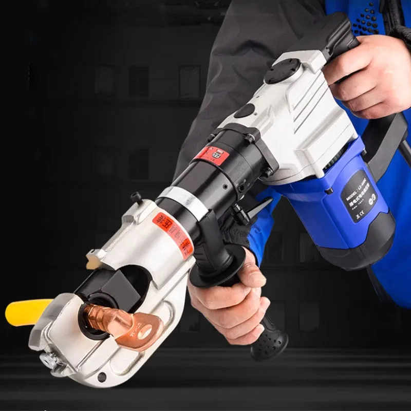 

LZ-400C Electric Hydraulic Pliers Electric Power Cable Crimping Tool Cu/Al Terminal Crimping Pliers Range 16-400mm²