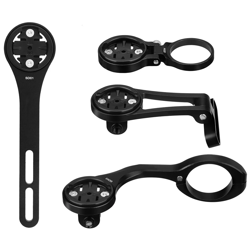 

Bike Speedometer Holder, Aluminium Alloy Cycling Computer Stand, Compatible For Garmin Wahoo Bryton Camera Flashlight