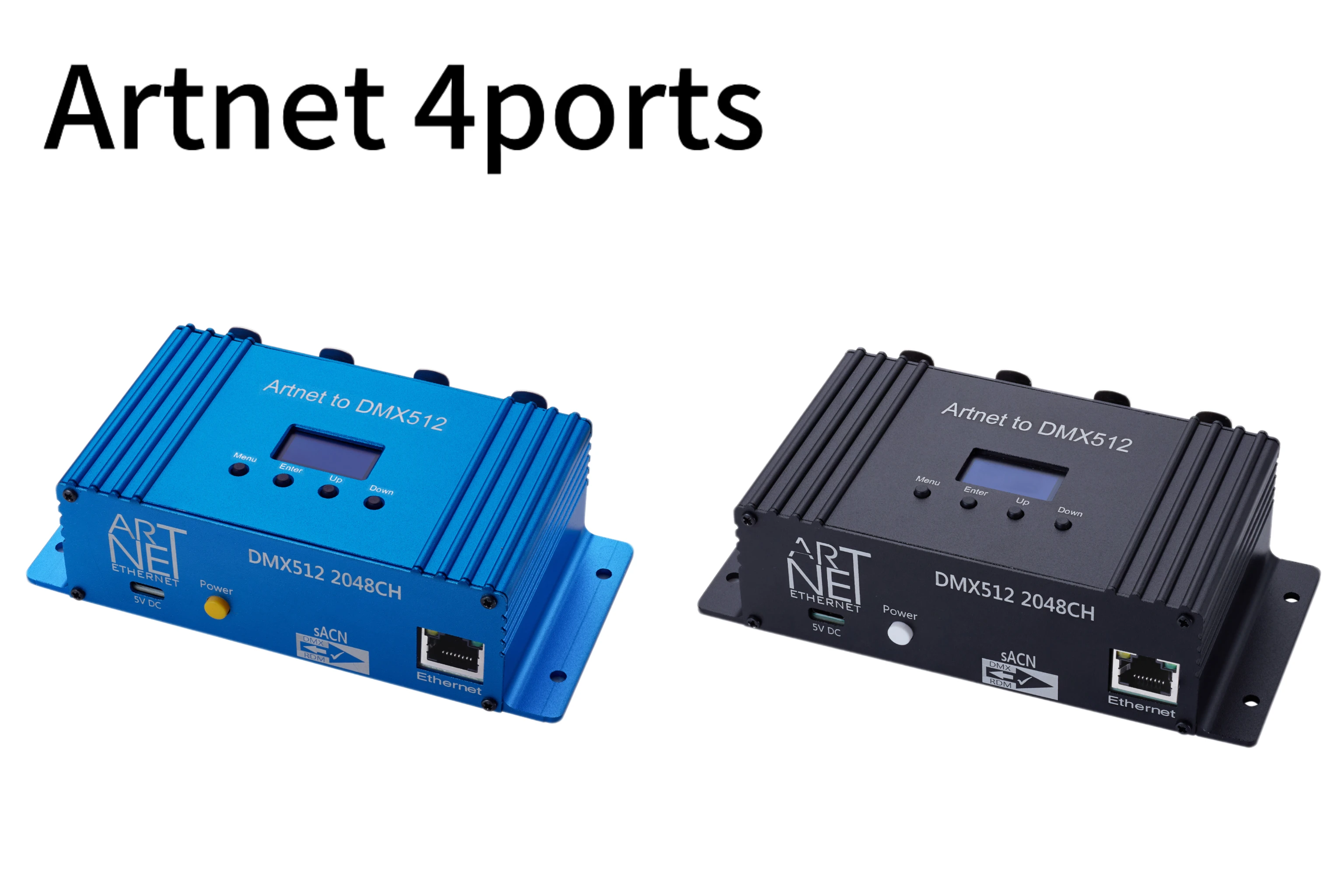 ArtNet DMX512 RDM Ethernet contrôleur d'éclairage Interface 2 univers 1024 Disco avec MA2 Titan Freesytle