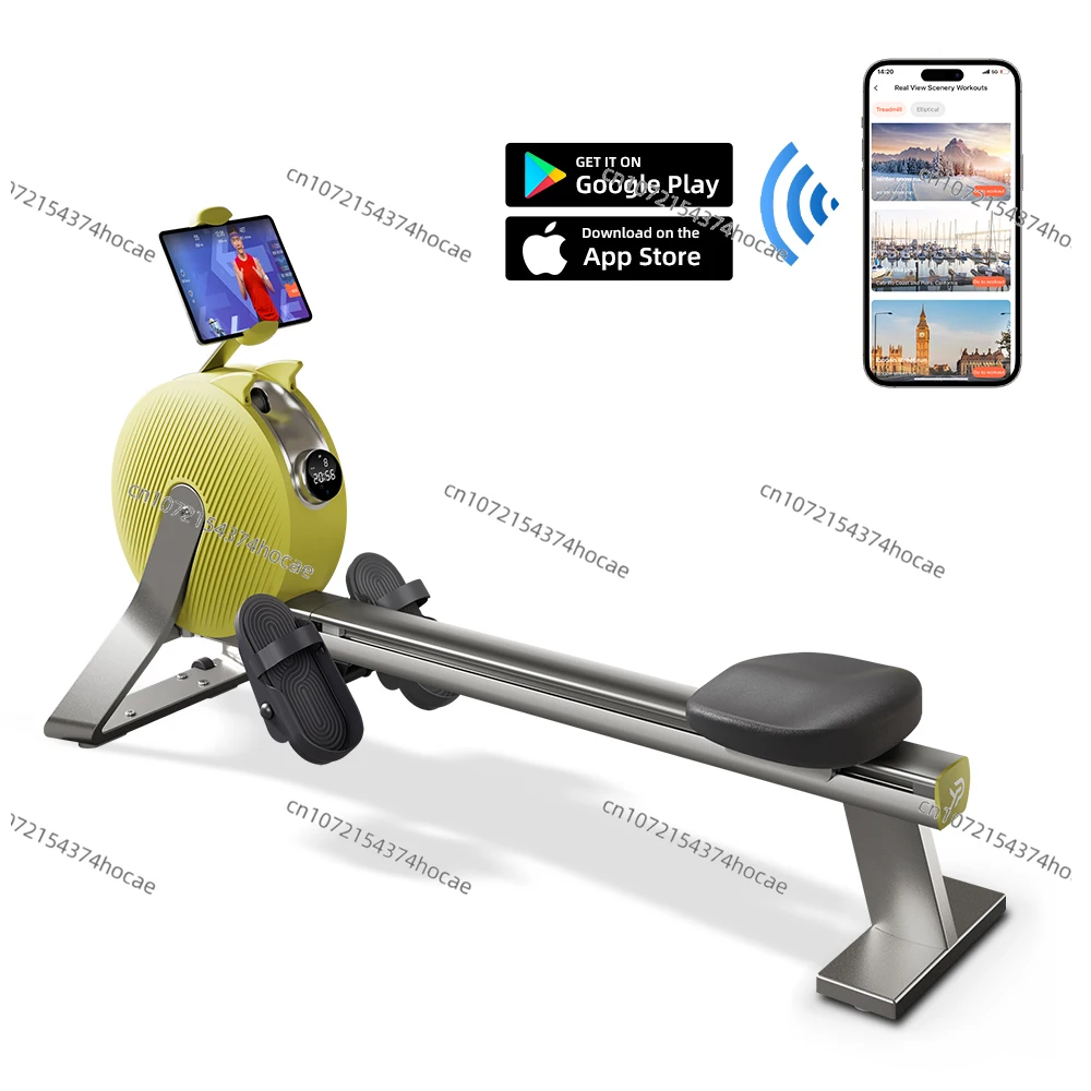 3KG Flywheel Self - generating Seated Air Rower - 32 - level EMSD Resistance