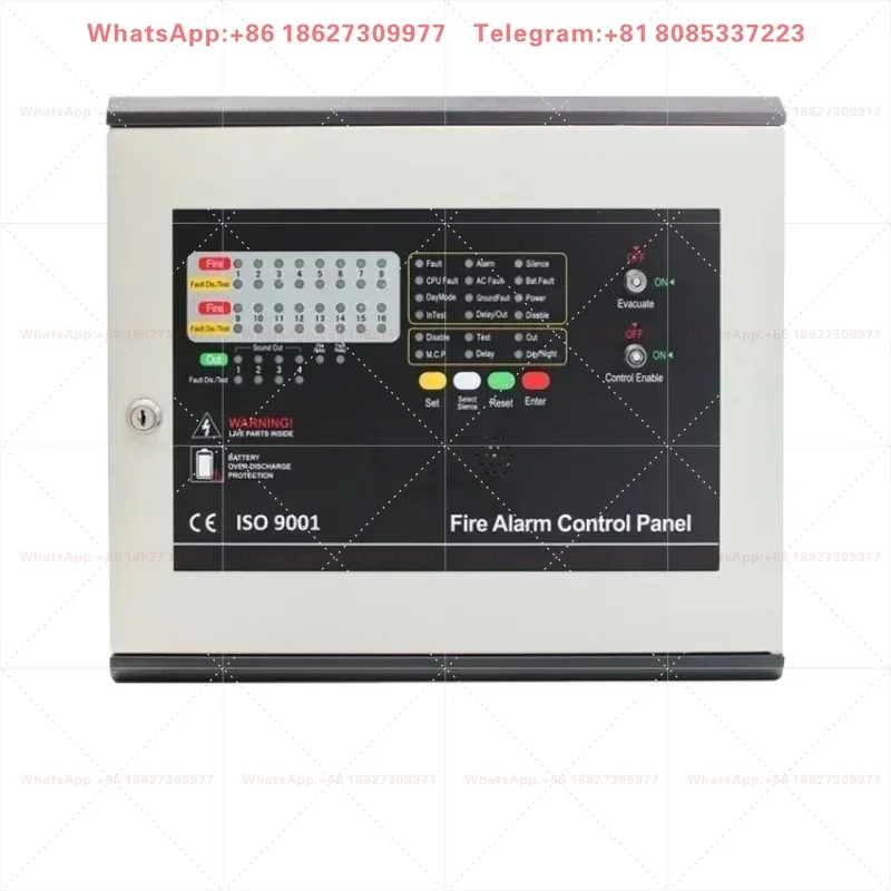 Detection and System 1/2/4 Zones Conventional Control Panel 110V