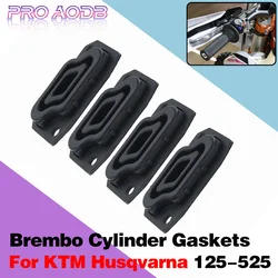 Freno Anteriore Frizione Cilindro Maestro Guarnizioni Pastiglie di Gomma Per Brembo Per KTM SX SXF XC XCF EXC EXCF 150 200 250 300 350 400 450 500