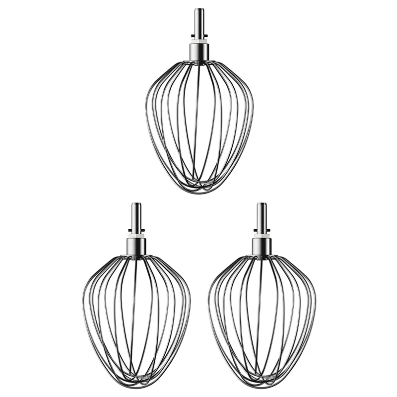 

MOPHE-3X Stainless Steel Whisk, Accessory For Kenwood Food Processors, Balloon Whisk Suitable For All Chef XL Food Processors