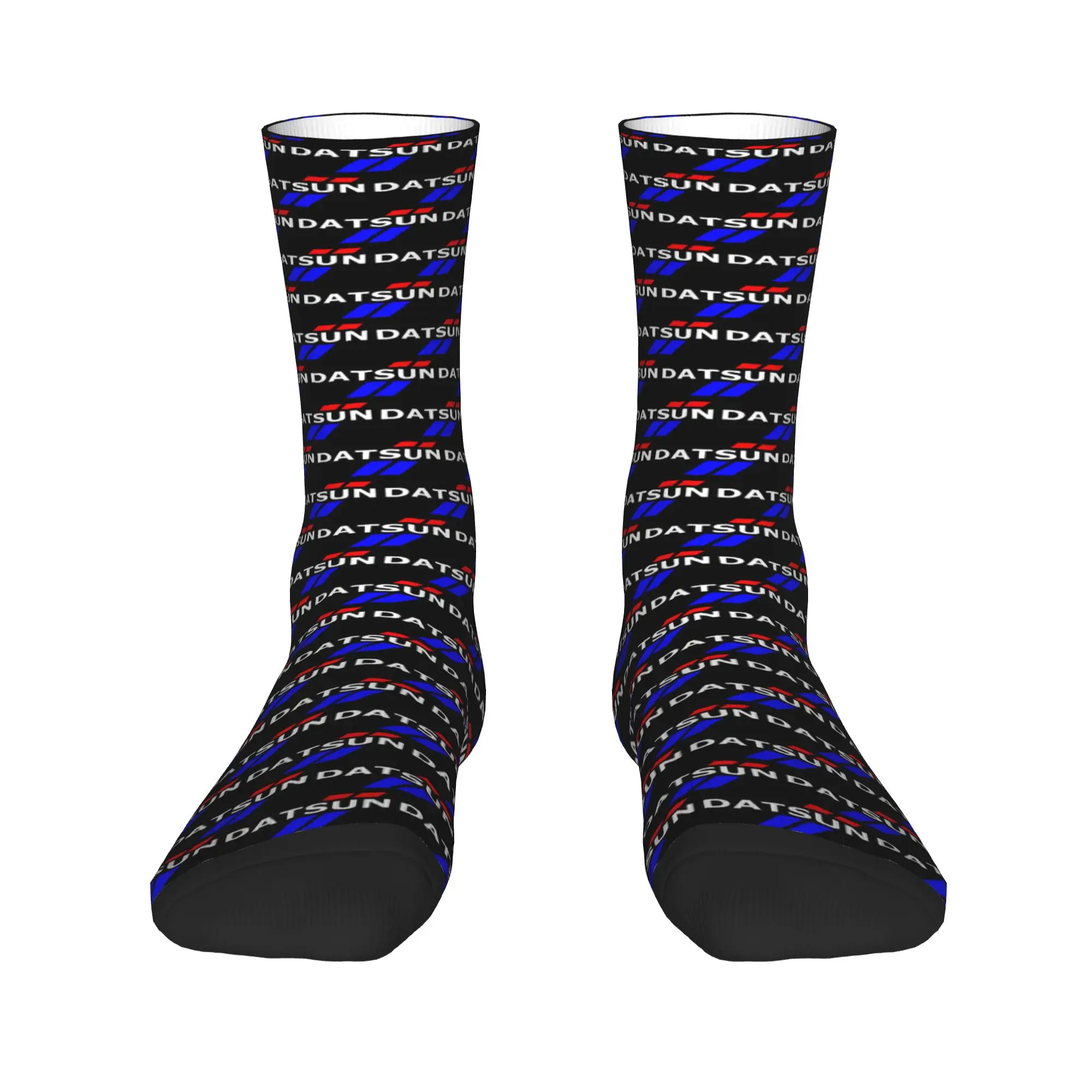 

Harajuku Datsuns Racing Car Socks Women Men Warm 3D Print Sports Football Socks