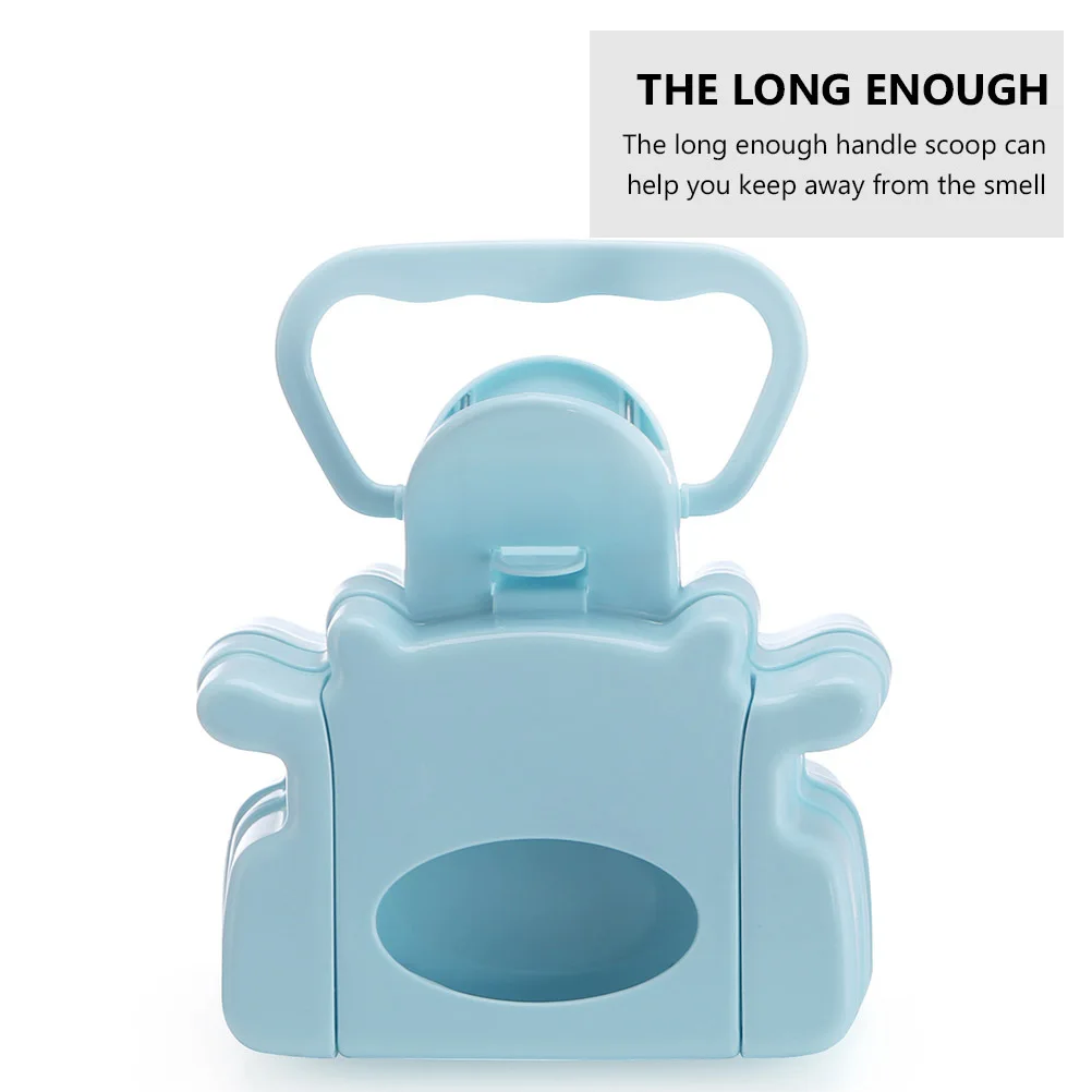 

Cartoon Poop Shovel Long Handle Pet Litter Picker Durable Waste Pickup Tool For Dogs Cats Outdoor Cleaning Pet Accessories
