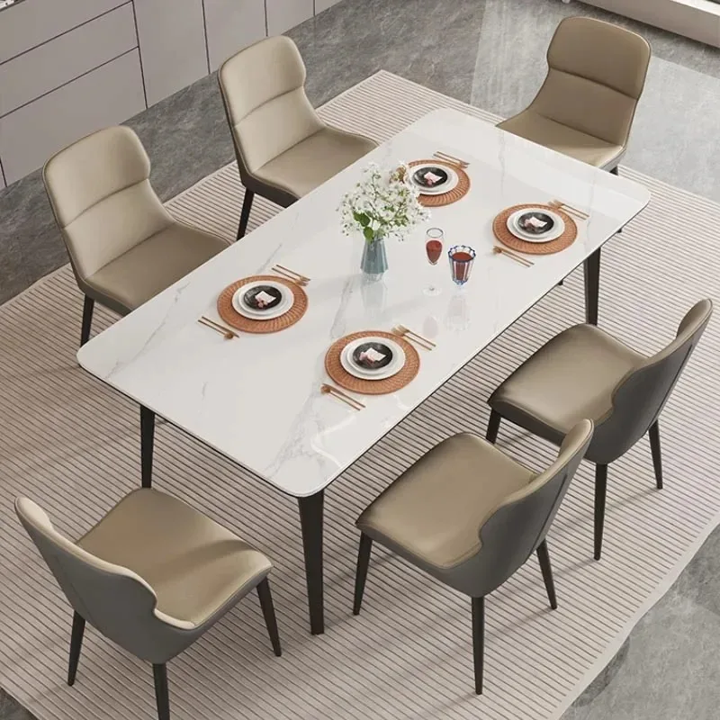 Rectangle Organizer Table Party Unique Floor Nordic Luxury Office Table Modern Rectangular Juegos De Comedor Trendy Furniture