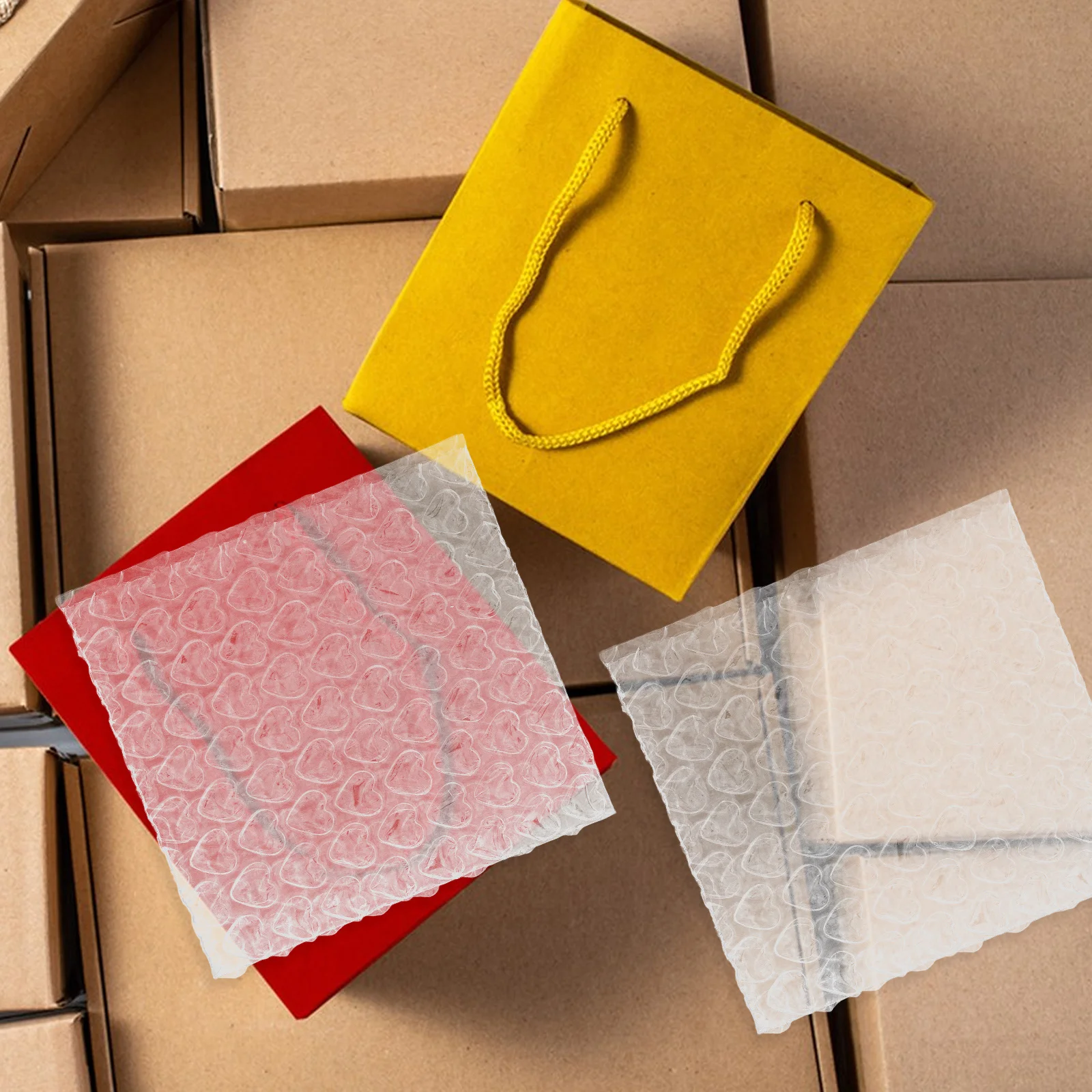 100 stuks hart bubble envelop verdikte bubble verpakking tas beschermende wrap demping verzending mailing inpakbenodigdheden