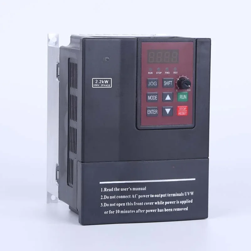 Frequency converter 380v three-phase 0.75-1.5-2.2-3.7-4-5.5-7.5kw single-phase 220V motor speed controller