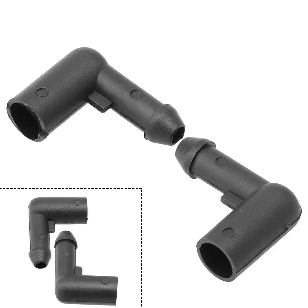 2pcs Car Windshield Washer Pump Connector Elbow 13171805 For Zafira B 2005-2014 For Astra H 2004-2010