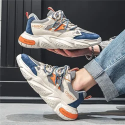 Fashion Sports Running Shoe 2024 Spring Leisure Versatile Youth Men's Sneakers Height Increasing Shoes Trend Elevator Shoes