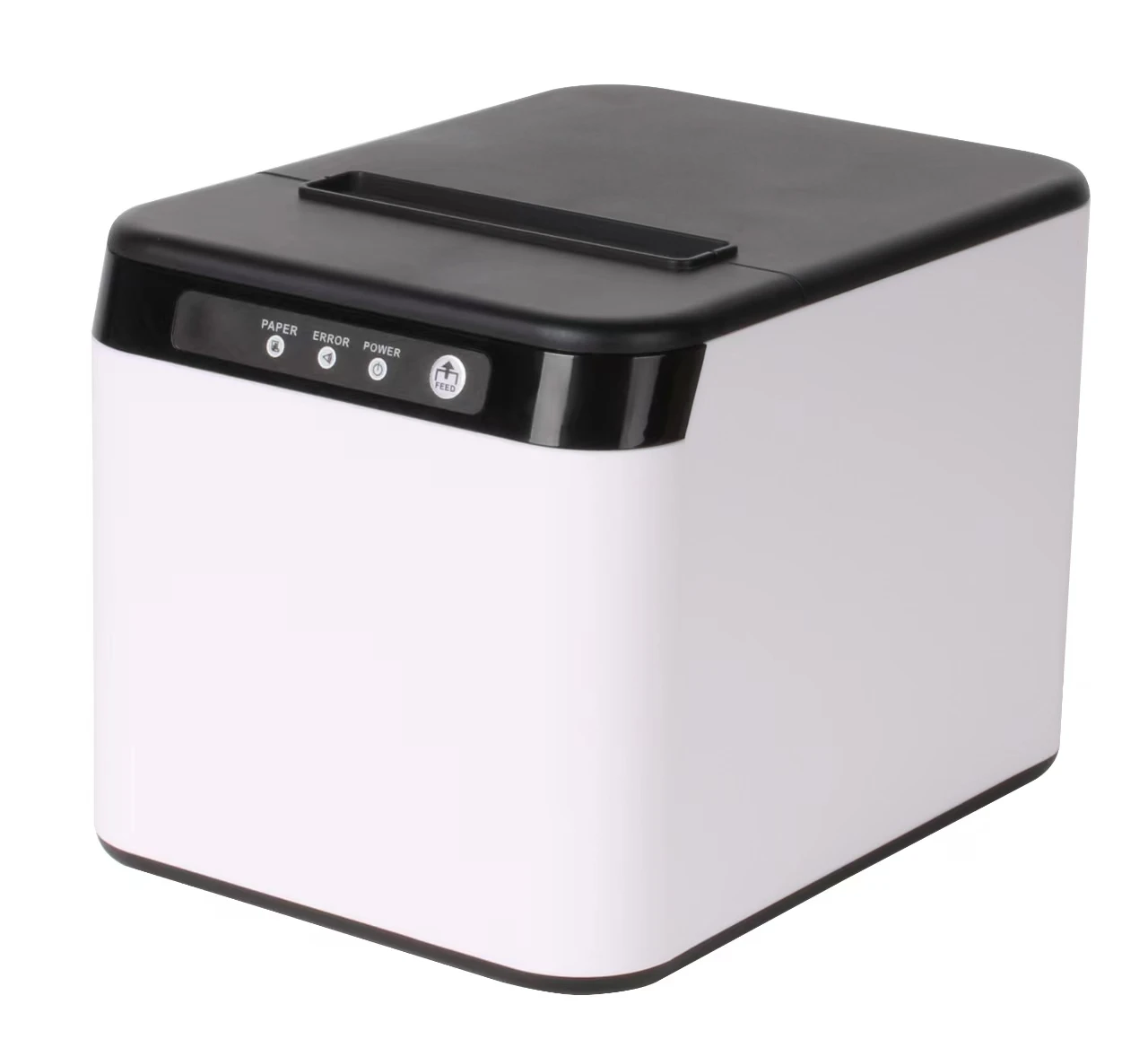 80mm Auto-cut Thermal Printer Black & White Color Printing Machine with 83mm Paper Cabin USB or USB+Bluetooth Connection Max. 2