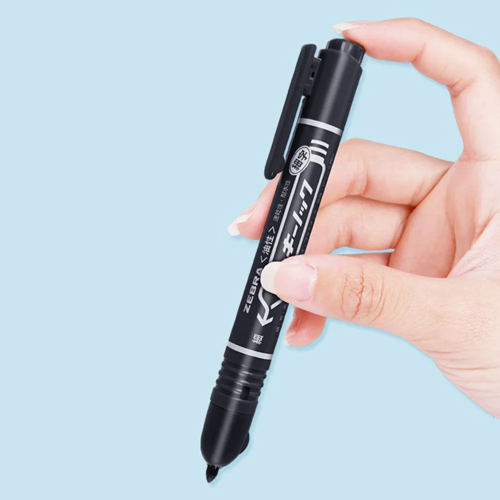 Imagem -04 - Zebra-waterproof Quick Drying Press Marker Pen Graffiti Art Material Escolar e de Escritório Japão P-yyyss6 1.3 mm Pcs