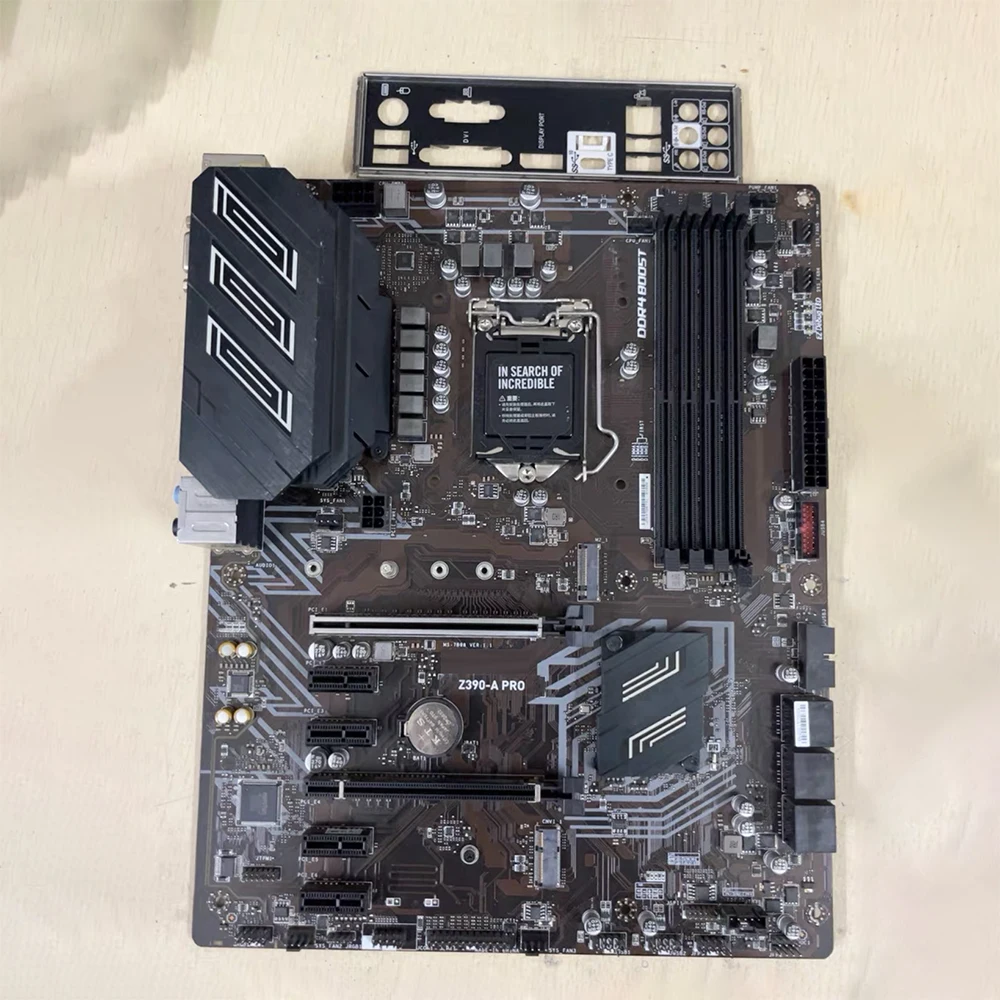 For Msi Motherboard LGA1151 DDR4 128G M.2 SUPPORT I9 SATA3 Z390-A PRO