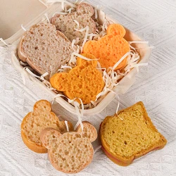 Slices of Bread Silicone Candle Mold DIY Handmade Aromath Soap Molds Plaster Resin Chocolate Cookies Baking Making Supplies