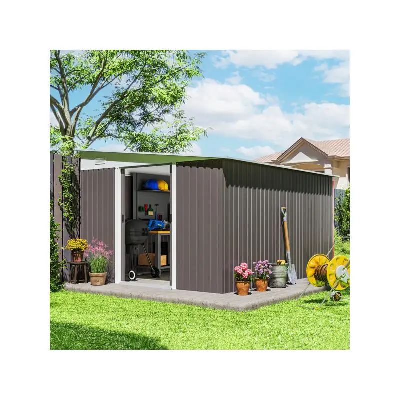 Outdoor Garden Storage Shed Tool House for Yard and Garden Equipment Organization