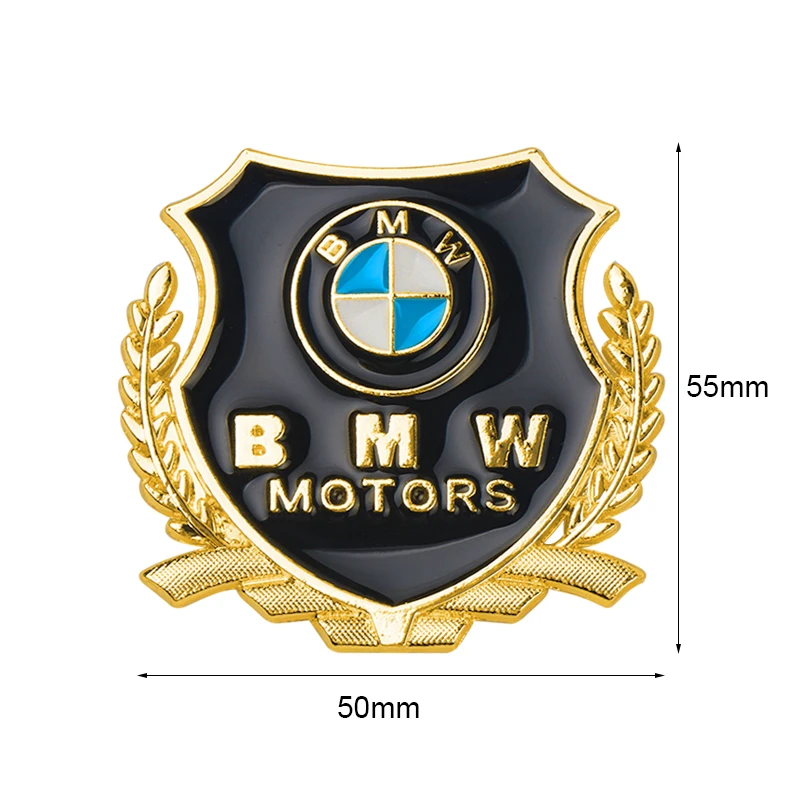 3D Metal Car Emblem Rear Trunk Body Decorative Sticker Auto Styling For Bmw E46 E90 E60 F10 F30 E39 E36 F20 E87 G30 E92 E91 X5 M