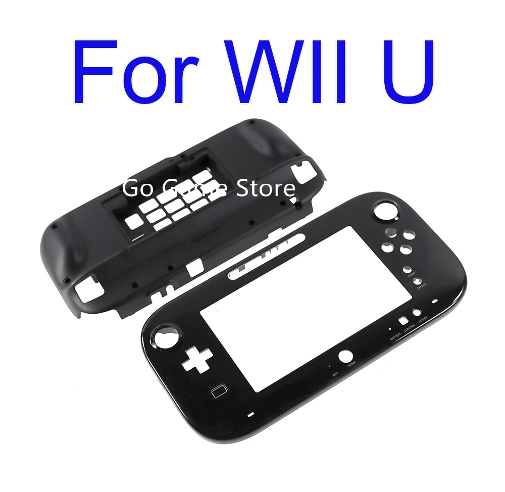 

5sets For WiiU Wii U Gamepad Body Protector Cover Shell without battery cover Housing shell Case cover