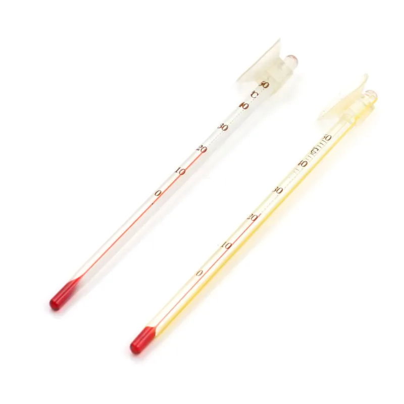 

14CM Hydrometer Fish Tank Glass Aquarium Thermometer Aquarium Submersible Glass Thermometer with Suction